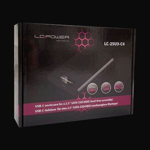 LC-Power Enclosure HDD/SSD 2.5" Aluminijsko kućište 
