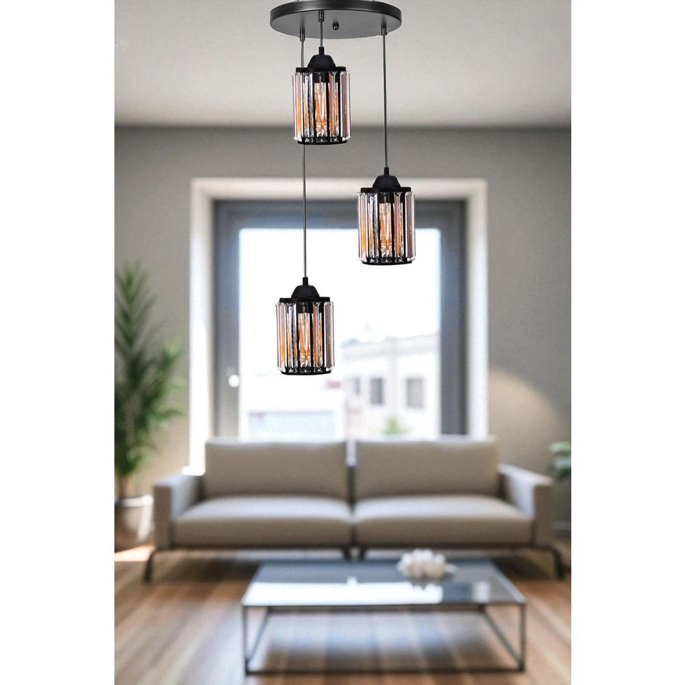 Opviq Luster 921, crni slika 1