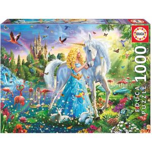 Puzzle Princeza i Jednorog - 1000 komada