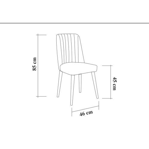 Vina 1005 - Atlantic Pine, Cream Atlantic Pine
Cream Extendable Dining Table & Chairs Set (3 Pieces) slika 11