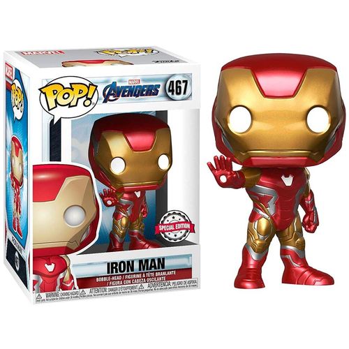 POP figure Marvel Avengers Endgame Iron Man Exclusive slika 1