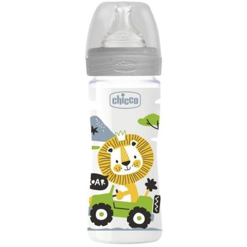 Chicco Plastična flašica Well Being 250ml 2m+ slika 1