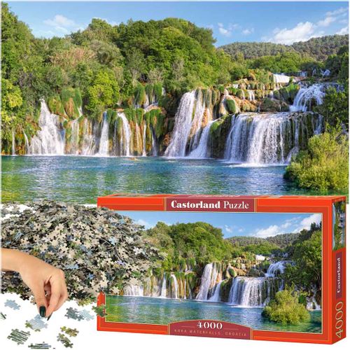 Castorland puzzle Slapovi Krke 4000 kom. slika 1