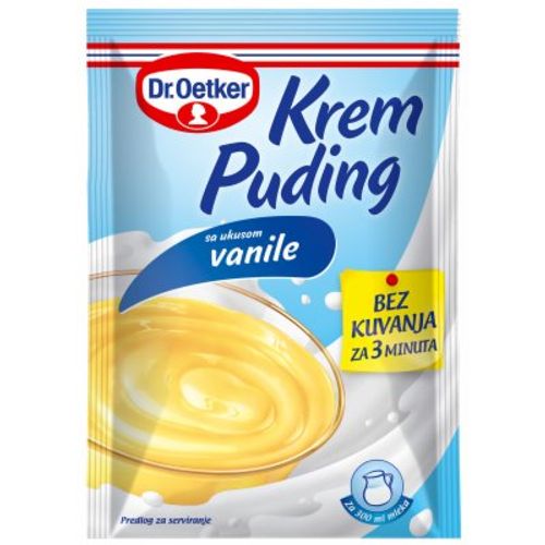 Dr.Oetker Krem puding Vanila, bez kuvanja 50g slika 1