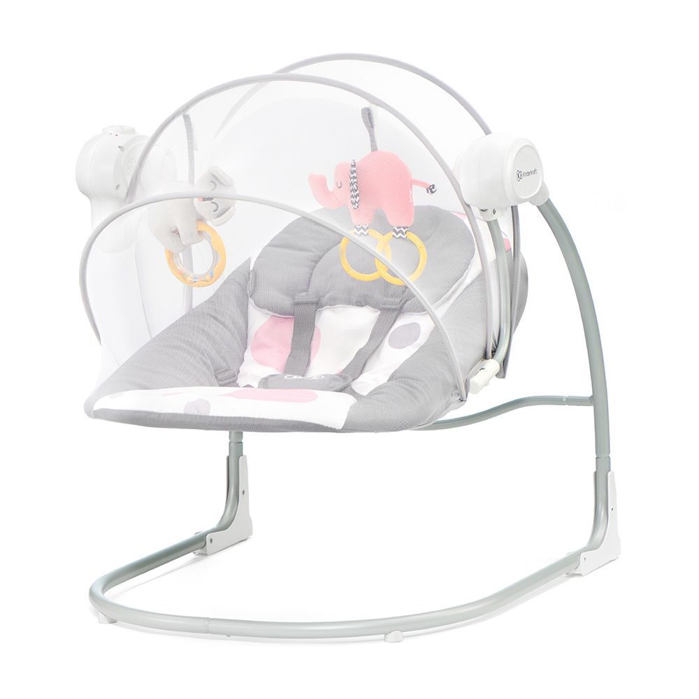 Kinderkraft Električna ležaljka MINKY Pink slika 4