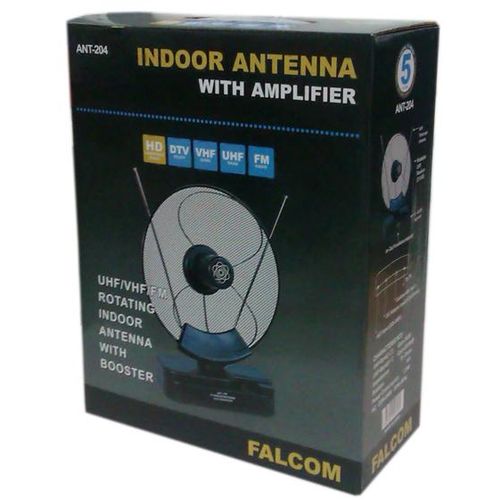 Falcom Antena sobna sa pojačalom, UHF/VHF, srebrna - ANT-204S slika 2