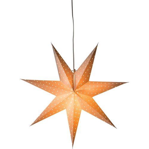 Konstsmide 2910-200 božićna zvijezda   žarulja, LED bijela  vezena, s izrezanim motivima, s prekidačem slika 1