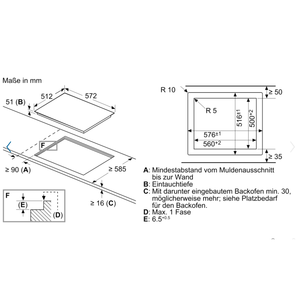 BOSCH Staklokeramička ploča PKN601DP1D slika 5