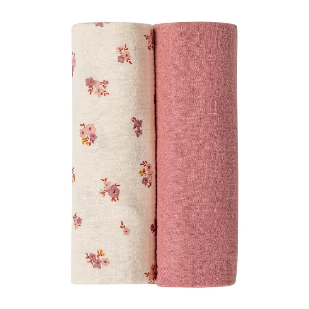 Bubaba by FreeON Muslin pelene 2/1 Pink-Beige slika 1