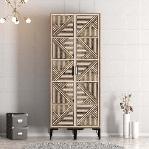 Kumsal PP - Walnut, Cream Walnut
Cream Wardrobe slika 1