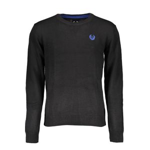 GIAN MARCO VENTURI MEN'S BLACK SWEATER