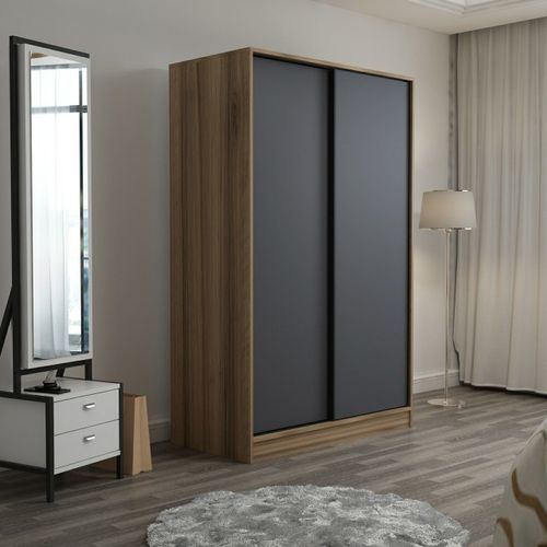 Woody Fashion Garderoba, Kale Anthracite Oak - 2317 slika 3