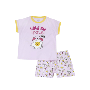 Chicco Ljetna pidžama za djevojčice Egg Fun