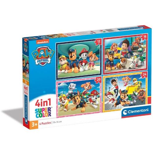 Clementoni Puzzle  4In1 Puzzle Paw Patrol slika 1