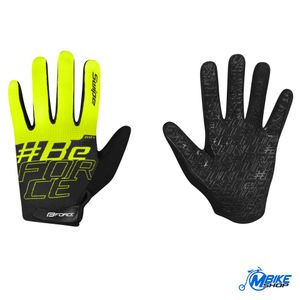 Force Dječije rukavice za biciklizam MTB Swipe Summer Kid Black/Fluo