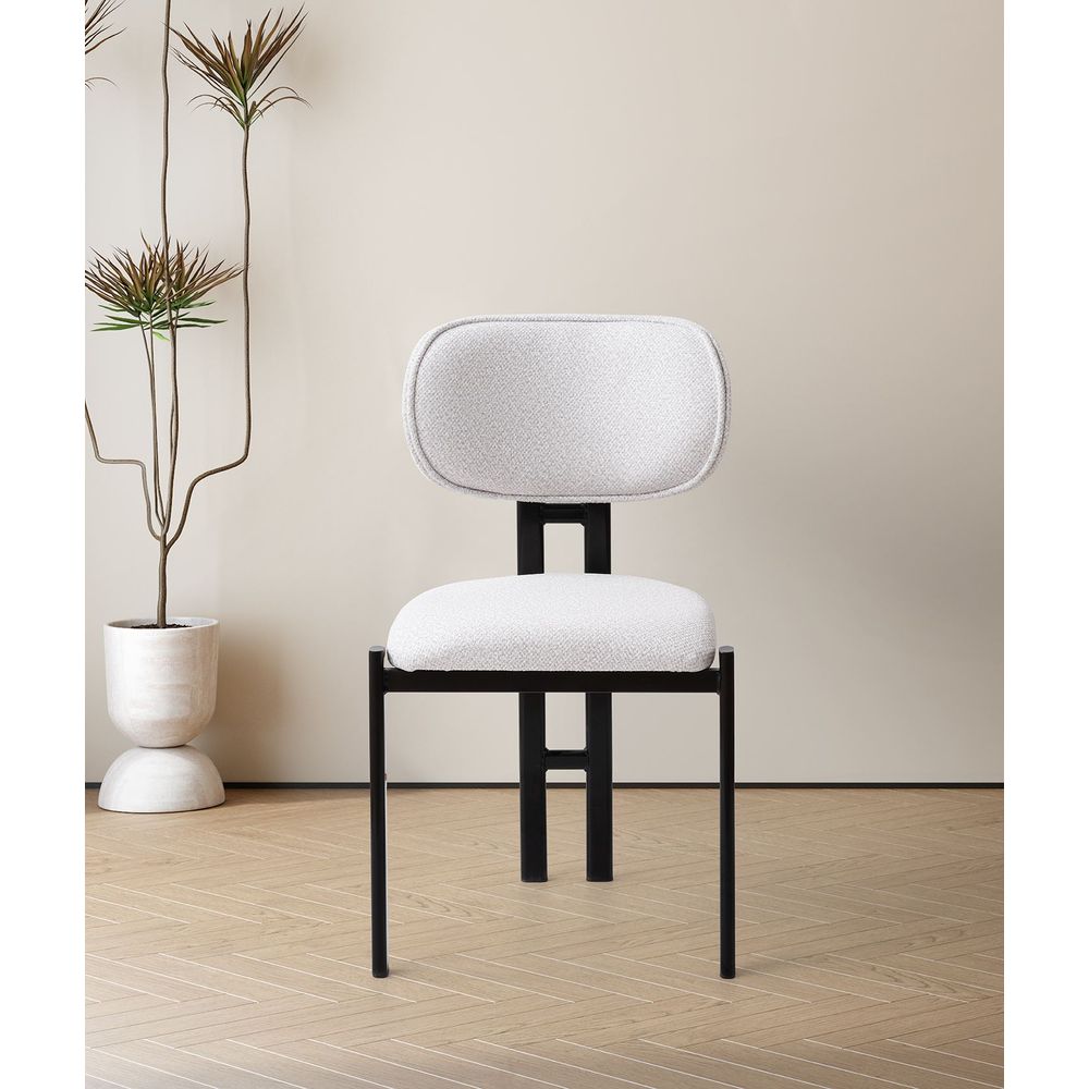 Set Stolica Muriz - 4968 - boje: off white, crna (2 komada) slika 1