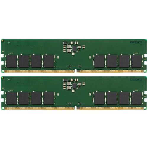 Memorija KINGSTON KVR48U40BS8K2-32 32GB(16GBX2) DIMM DDR5 4800MHz crna slika 1