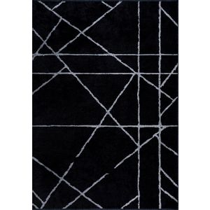 Tepih GRID BLACK, 240 x 300 cm