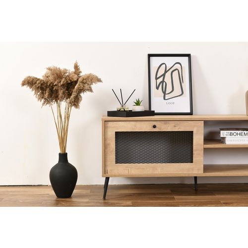 Wire 180 Oak TV Stand slika 3