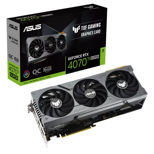 Grafička kartica ASUS TUF GeForce RTX 4070 Ti SUPER GAMING OC, 16GB GDDR6X, PCI-E 4.0 slika 1