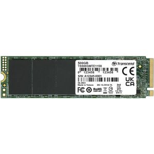 Transcend TS500GMTE115S 500GB, M.2 2280, PCIe Gen3x4, NVMe, TLC, DRAM-less, Single-sided