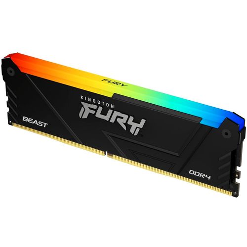 Memorija KINGSTON Fury Beast KF432C16BB2A 8 8GB DIMM DDR4 3200MHz crna slika 1