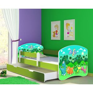 ACMA Dječiji krevet Acma II sa ladicom Green - 180x80cm - Dezen 30