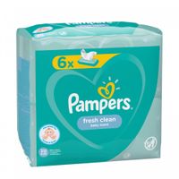 Pampers vlažne maramice  FRESH 6X52 kom