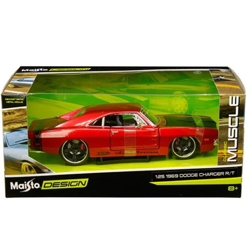 Maisto Metalni model autića 1:24 Design Classic-Muscle 1969 32537 slika 1