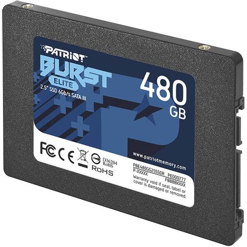 Patriot SSD 480GB 2.5'Burst Eliteup to R/W : 450/320MB/s; slika 1