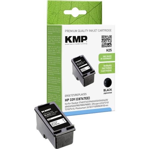 KMP tinta zamijenjen HP 339 kompatibilan  crn H25 1023,4339 slika 2