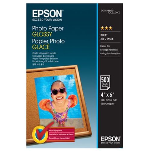 EPSON Photo Paper Glossy 10x15cm 500 sh C13S042549 slika 1