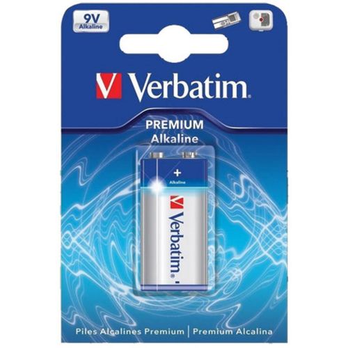 Baterija Verbatim alkalna Premium 9V 6LR61 slika 1