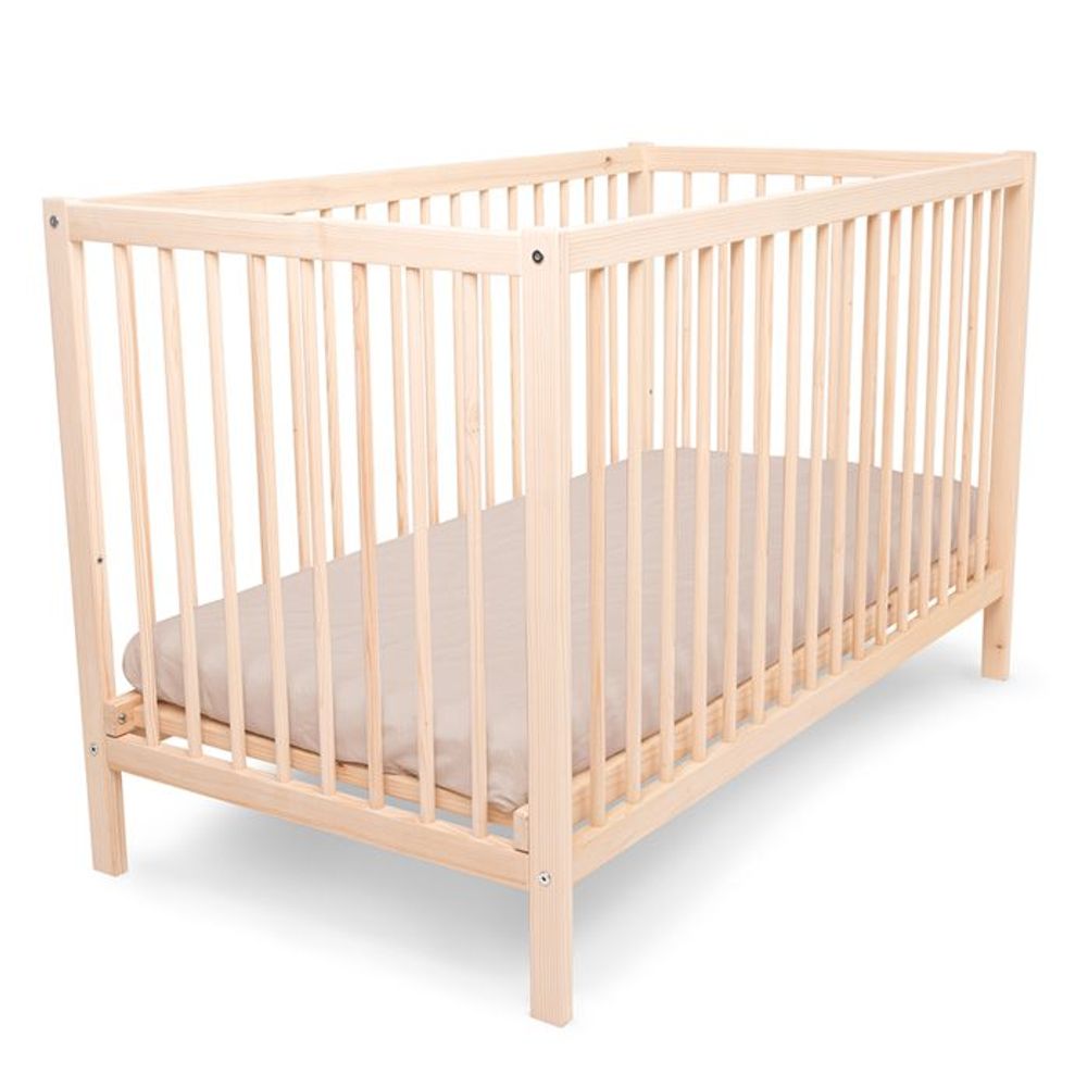 Kukka Drveni krevetac Natural Wood 120x60cm slika 2