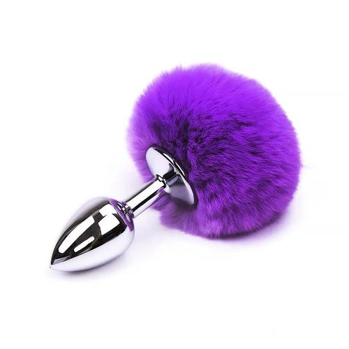 Afterdark Butt Plug with Pompon Size S slika 2