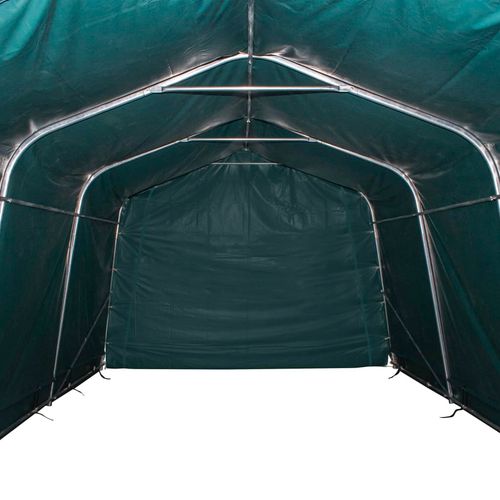 Uklonjivi šator za stoku PVC 550 g/m² 3,3 x 12,8 m tamnozeleni slika 42
