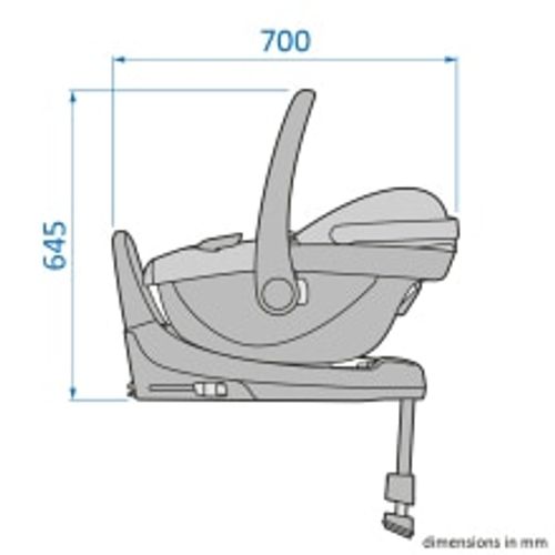 Maxi-Cosi Autosjedalica Pebble S - Tonal Graphite slika 16