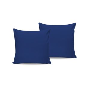 Colourful Cotton Komplet satenskih jastučnica (2 komada) (FR) Tamno plava
