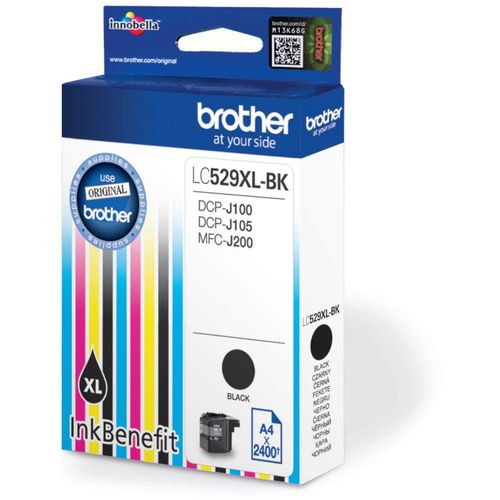 INK JET BROTHER LC529XLBK BLACK 2.4K slika 1