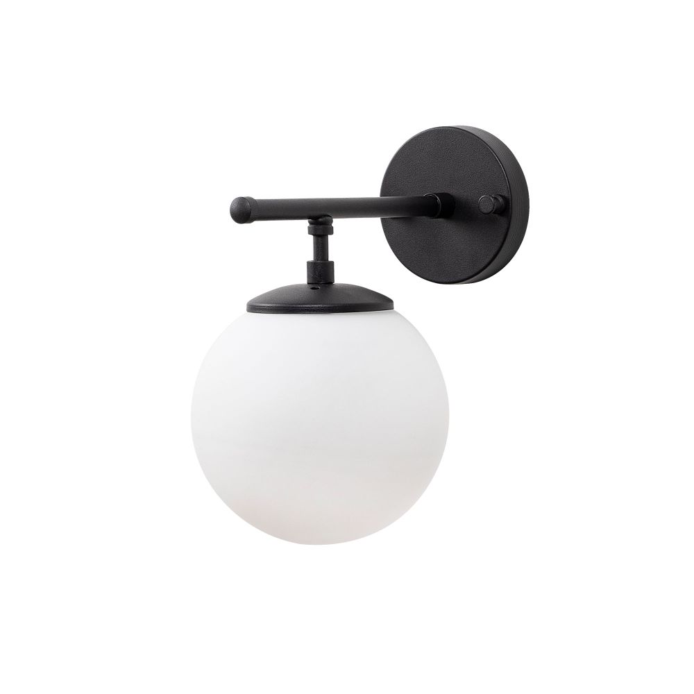 Roe - 10715 Crna i Krem Zidna Lampa slika 4