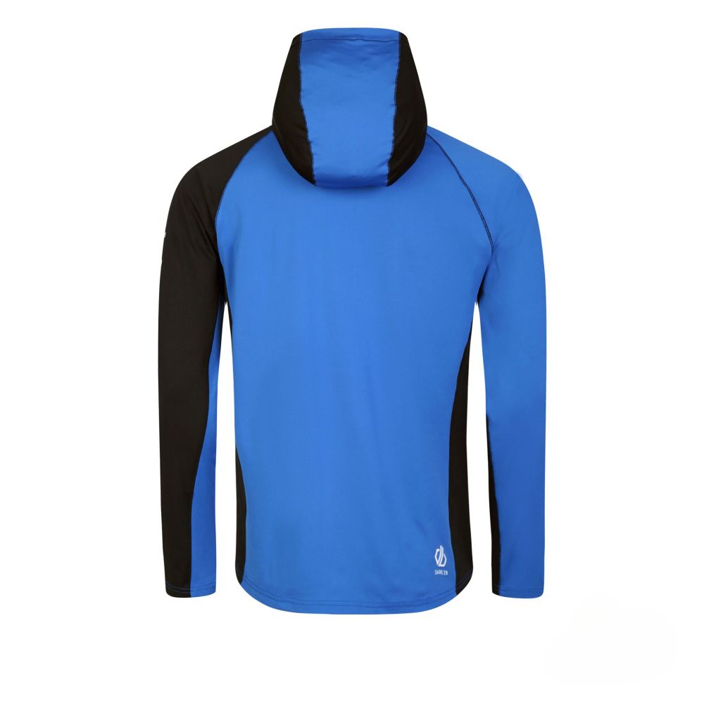 Dare2B Muški duks na kopčanje Touring Stretch, Olympian Blue/Moonlight Denim slika 2
