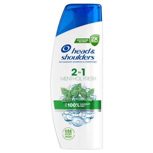 H&S Menthol Fresh 2u1 šampon protiv peruti, 330ml slika 1