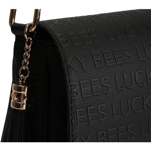Lucky Bees Ženska torbica AVA crna, 1389 - Black slika 5