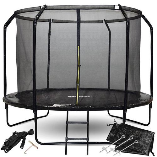 Vrtni trampolin SkyFlyer crni - 366 cm slika 3