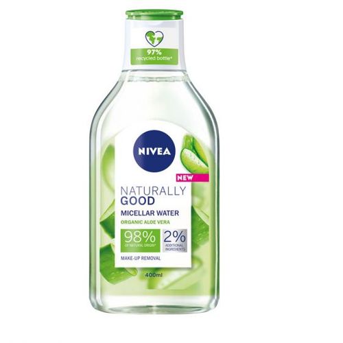 NIVEA Naturally Good micelarna voda za čišćenje lica 400ml slika 1