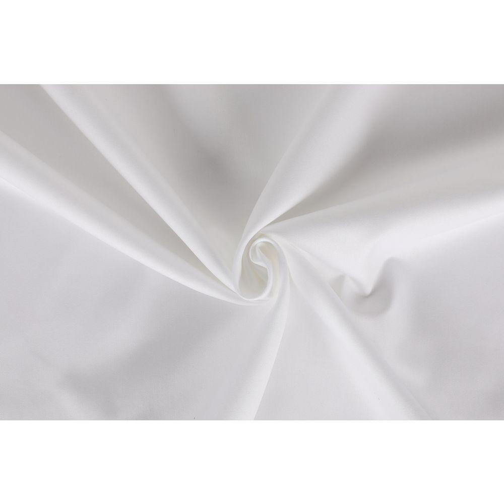 Elegant - White White Satin Super King Quilt Cover Set (FR) slika 5