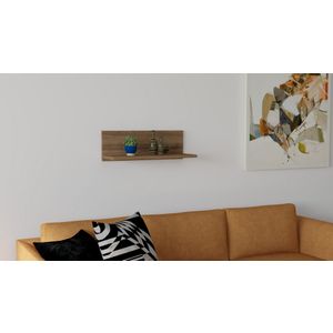 Fane - Walnut Walnut Wall Shelf