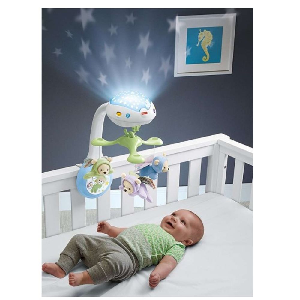 Fisher Price Vrtuljak sa projektorom i daljinskim Butterfly Dream 3U1   slika 5