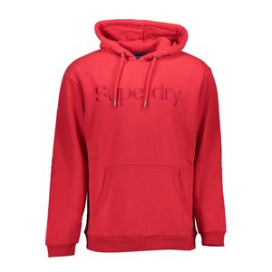 SUPERDRY Muška Crvena Majica bez Patentnog Zatvarača