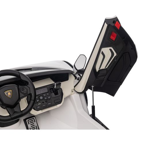 Licencirani auto na akumumulator Lamborghini SIAN 4x100W - dvosjed - bijeli slika 9